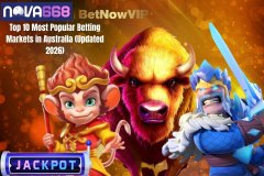 Top 10 Most Popular Betting Markets in Au - NOVA668 Australia